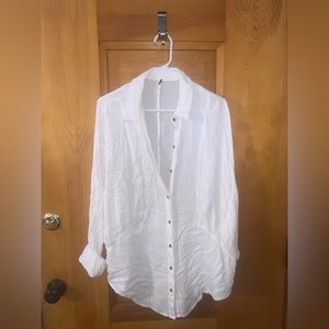 Free People Button Down